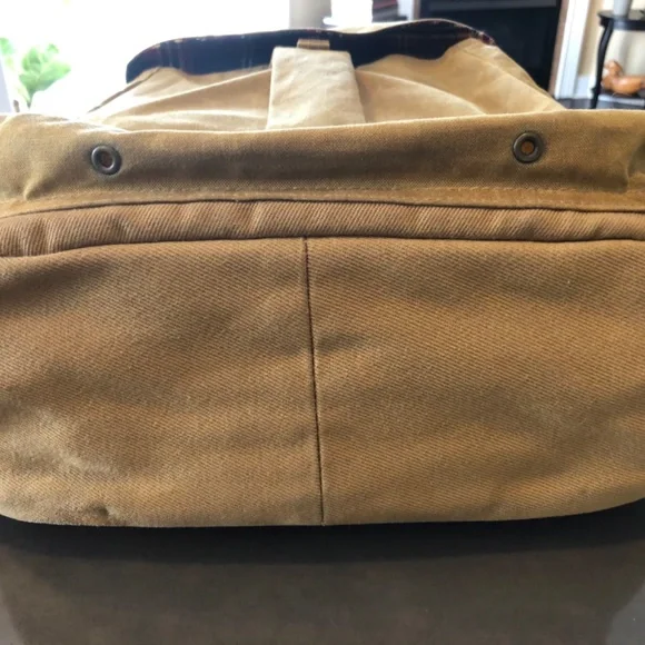 Filson Canvas Journeyman Backpack Weatherproof, Brooks Brothers Plaid Limited Ed